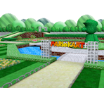 Peach Gardens - Mario Kart DS
