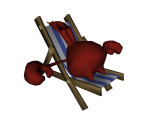 Sunbathing Crab - SpongeBob SquarePants: Creature from The Krusty Krab