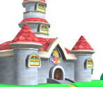 Peach's Castle - Super Mario 3D Land