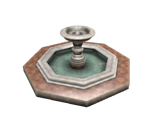College Fountain - The Sims 2