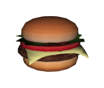 Wario's Hamburger - Mario Party 4