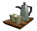Tea Set - Luigi's Mansion