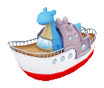 Lapras Boat - Camp Pokémon