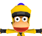 Ninja (Yellow) - Saru! Get You! SaruSaru Big Mission (JPN)