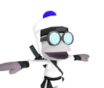 Ninja (White) - Saru! Get You! SaruSaru Big Mission (JPN)