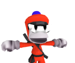 Ninja (Red) - Saru! Get You! SaruSaru Big Mission (JPN)