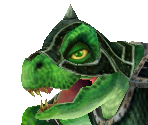 Green SharpClaw - Star Fox Adventures