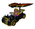 Wario + Bruiser Trophy - Super Smash Bros. for Nintendo 3DS