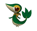 Snivy Trophy - Super Smash Bros. for Nintendo 3DS