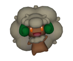 Whimsicott Trophy - Super Smash Bros. for Nintendo 3DS