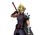Cloud Board Piece - Dissidia: Final Fantasy