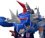 MetalGreymon(2010) + Cyberdramon (2010) - Digimon Fusion Fighters