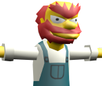Groundskeeper Willie - The Simpsons: Hit & Run