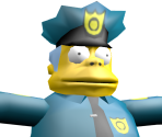 Chief Clancy Wiggum - The Simpsons: Hit & Run