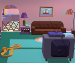 Simpsons Living Room - The Simpsons: Hit & Run
