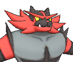 #727 Incineroar - Pokémon Ultra Sun / Ultra Moon