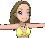 Swimmer (Female) - Pokémon Ultra Sun / Ultra Moon