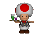 Toad Waiter - Super Mario 64 DS