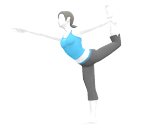 Wii Fit Trainer Trophy - Super Smash Bros. for Nintendo 3DS
