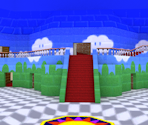 Peach Castle 1F - Super Mario 64 DS