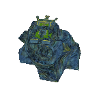 CloudRunner Fortress (World Map) - Star Fox Adventures