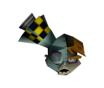 N. Gin (Head) - Crash Bandicoot 3: Warped