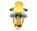 N. Brio (Head) - Crash Bandicoot 2: Cortex Strikes Back