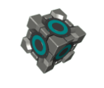 Weighted Storage Cube - Portal 2