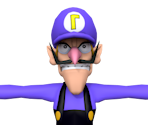 Waluigi (N64 Era) - Mario Customs