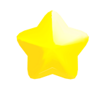 Warp Star - Kirby's Return to Dreamland / Kirby's Adventure Wii