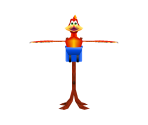 Kazooie (Rack) - Banjo-Kazooie
