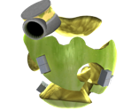 Good Egg Fruit Peel Planet - Super Mario Galaxy