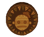 Bronze Chocolate Coin - Viva Piñata