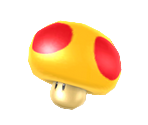 Mega Mushroom - Mario Kart Wii