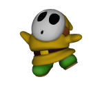 Yellow Shy Guy Trophy - Super Smash Bros. for Nintendo 3DS