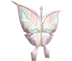 004 Butterfly "Carefree Guide" (Silver) - Miitopia