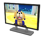 Flat-Screen TV - Nintendogs + Cats