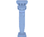 Haunted House Column - MySims