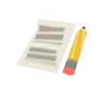 Pencil and Paper - MySims