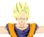 Goku (Super Saiyan) - Dragon Ball Z: Shin Budokai - Another Road