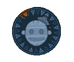 Silver Chocolate Coin - Viva Piñata