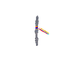Silver Shovel Handle - Viva Piñata