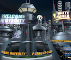 Mute City Background - F-Zero GX