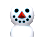 Snowman - Animal Crossing: Wild World