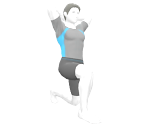 Wii Fit Trainer (Alt) Trophy - Super Smash Bros. for Nintendo 3DS