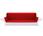 Long Red Sofa - Hatsune Miku: Project Mirai 2 (JPN)