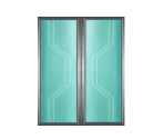 Lab - Exterior Double Doors - Custom Robo