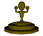Hedge Clipping Trophy - Strong Bad's Cool Game for Attractive People