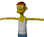 Cletus Del Roy Spuckler - The Simpsons: Hit & Run