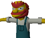 Groundskeeper Willie - The Simpsons: Hit & Run
